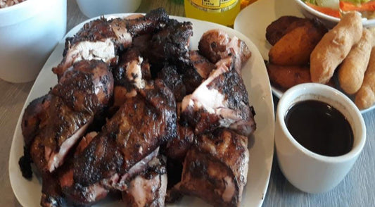 Jerk Chicken-TRAYS $106.88 ($10.69 / person) Serves 10