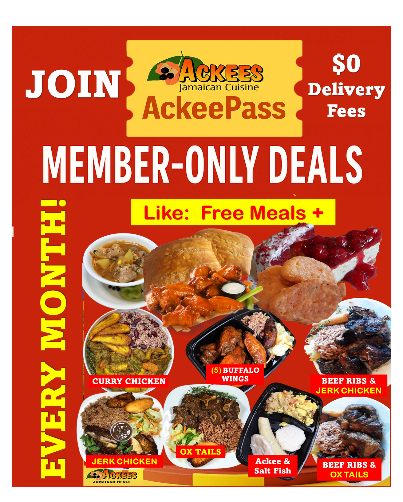 AckeePass – Monthly Membership