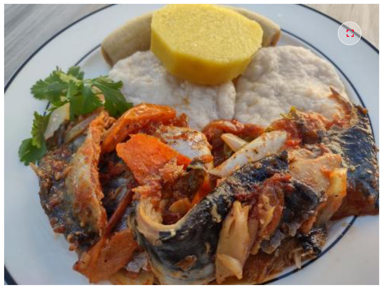 Salt Mackerel w/Food