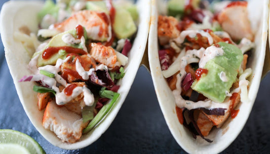 Loaded  Chicken Tacos (2ea)-Kids