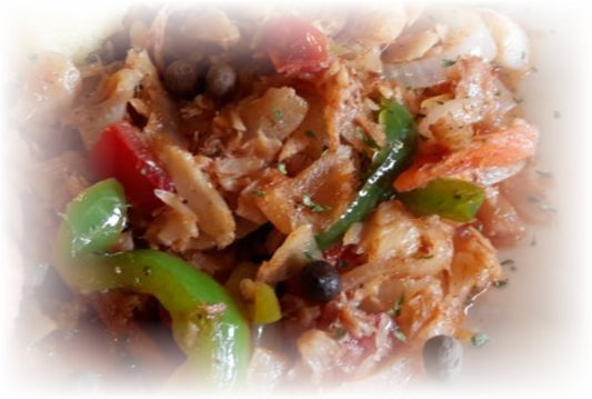 Stewed Saltfish