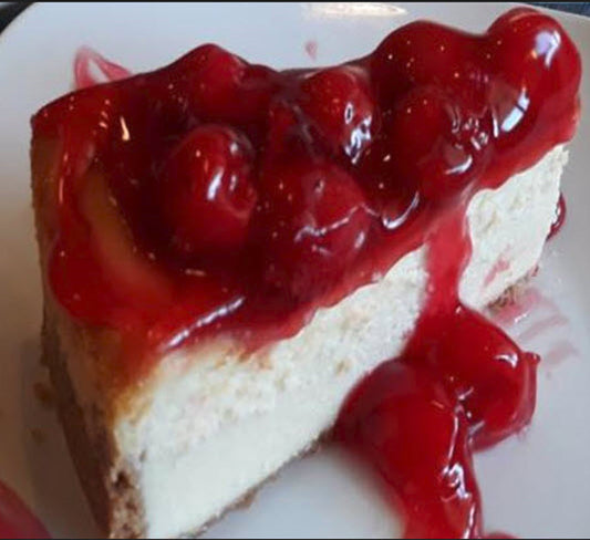 Cheese Cake Slice (Cherry Topping)